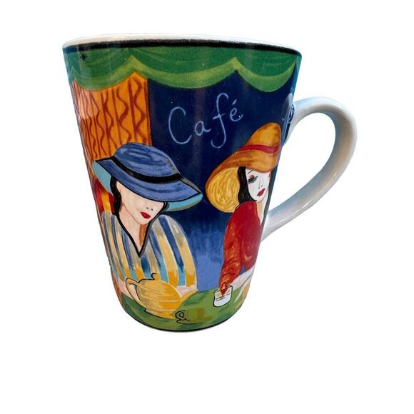 SANGO FARIO VINTEAGE MUG SET 16 PIECE - Picture 4 of 7